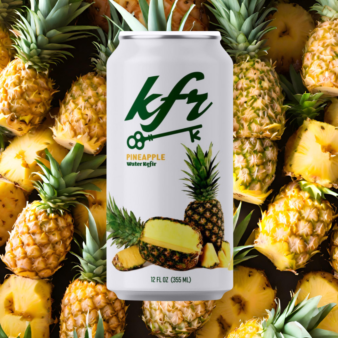 KFR Pineapple Water Kefir - 12 count