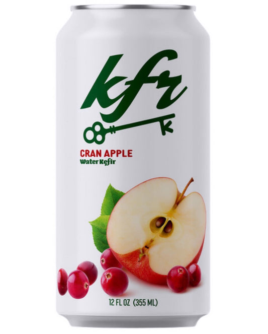 KFR Cranapple Water Kefir - 12 Count